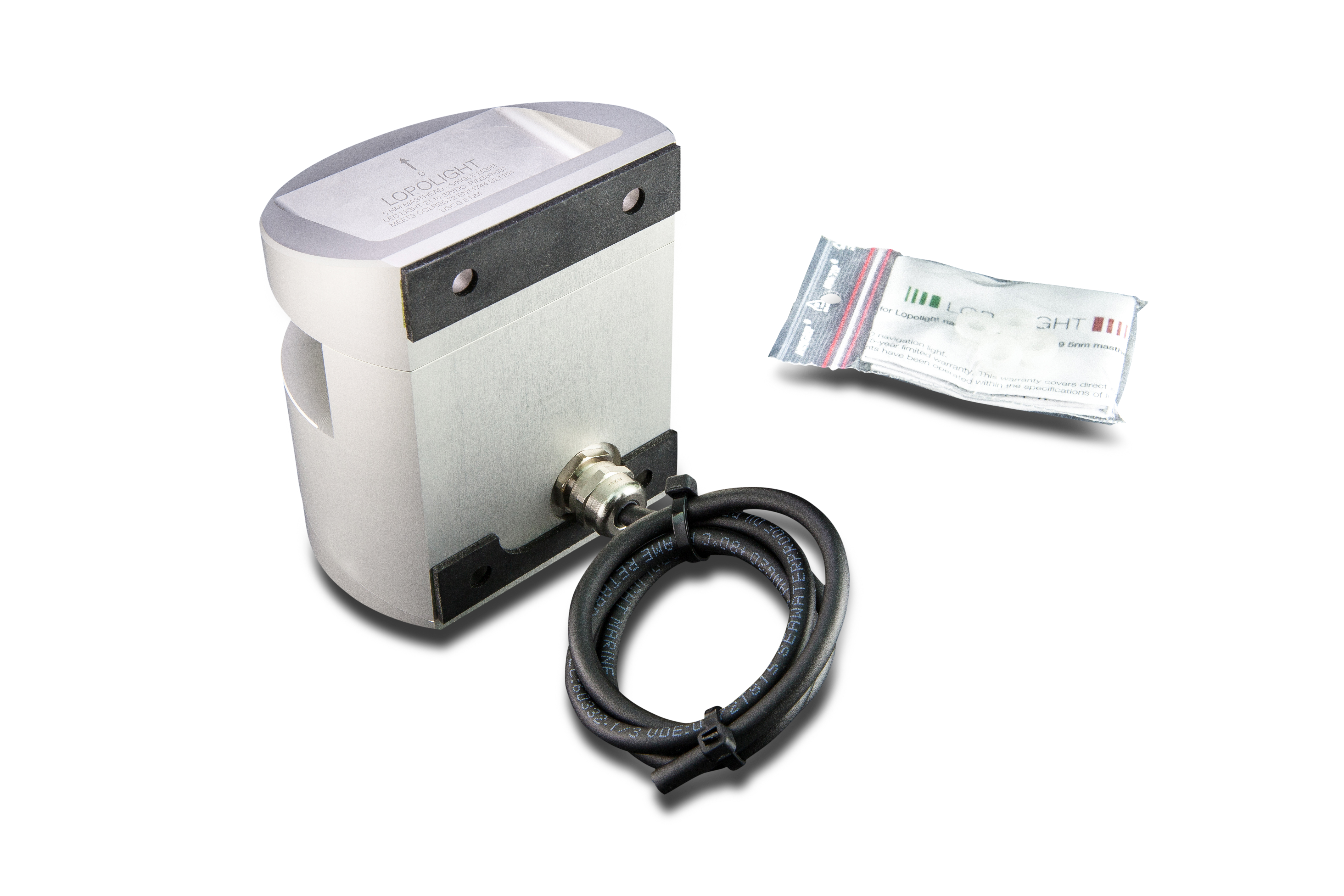 5nm Masthead, silver anodized